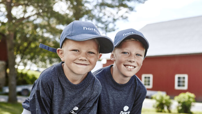 Unge bønder Foto Øivind Haug